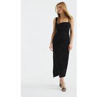 River Island Strappy Pencil Dress - Black