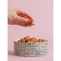 Mason Cash Splatter With Gold Rim Set Of 2 Pet Bowls