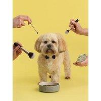Mason Cash Colourmix Set Of 2 Grey Dog Bowls & Placemat