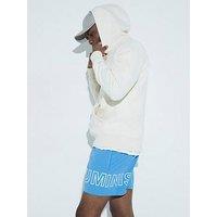 River Island Luminis Graphic Swim Shorts - Blue