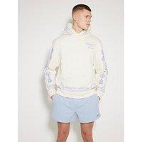 River Island Seersucker Swim Shorts - Light Blue