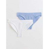 New Look 915 Girls Pack Of 2 Multicoloured Briefs - Multi