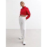 New Look 915 Girls Cuffed Jersey Joggers - Off White