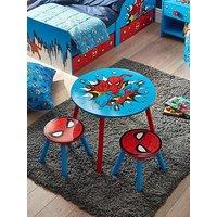 Spiderman Table & 2 Stool Set