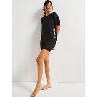 Hugo Unite Short Pyjama Set- Black
