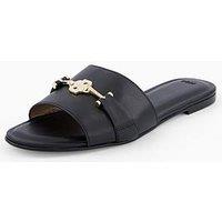 Boss Emberlyn Slide Sandals - Black