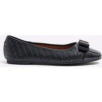 River Island Ballet Shoe - Black