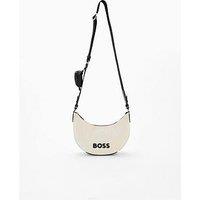 Boss Addison Halfmoon Bag - Natural
