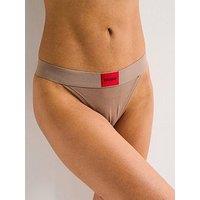 Hugo Red Label String Thong - Medium Brown