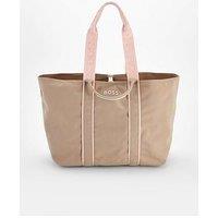 Boss Palmah Tote Bag - Light Beige