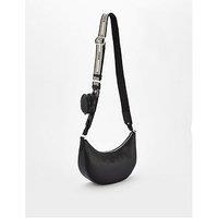 Boss Addison Halfmoon Bag - Black