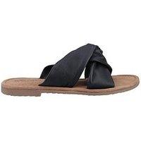 Hush Puppies Amy Wide Fit Sandal - Black
