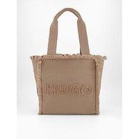 Hugo Becky Tote Bag-Beige - Dark Beige