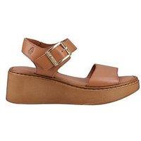 Hush Puppies Beatrix Wedge Sandal - Tan