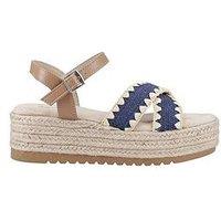 Hush Puppies Jemma Espadrille Sandal - Navy