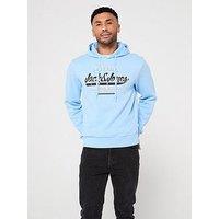 Jack & Jones Logo Hoodie - Light Blue