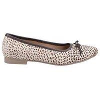 Hush Puppies Naomi Suede Ballet Flat - White