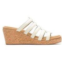 Hush Puppies Willow Slide Sandal - White