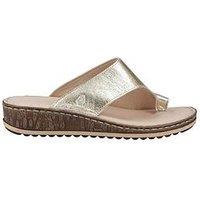 Hush Puppies Elissa Toepost Sandal - Gold