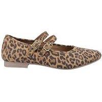 Hush Puppies Nancy Mary Jane Shoe - Leopard