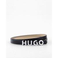 Hugo Zula Logo Belt- Black