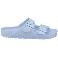 Hush Puppies Lorna Mule Sandal - Blue