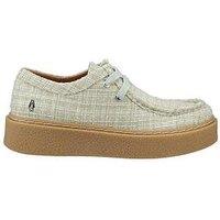 Hush Puppies Bridie Textile Mocc Toe Shoe - Mint