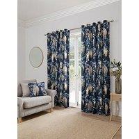 Dreams & Drapes Wisteria Eyelet Curtains- 66" Width X 72" Drop (168 X 183Cm)