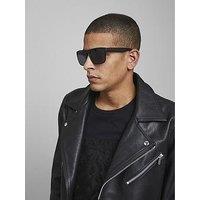 Jack & Jones Ryder Wayfarer Sunglasses - Black Bean