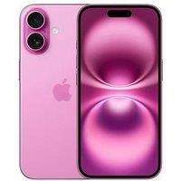 Apple Iphone 16, 128Gb - Pink - Mobile With 20W Usb-C Power Adaptor