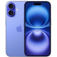 Apple Iphone 16, 128Gb - Ultramarine - Mobile With 20W Usb-C Power Adaptor