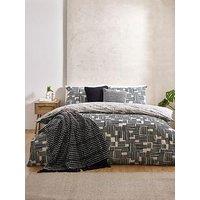 Catherine Lansfield Blocks Duvet Cover Set