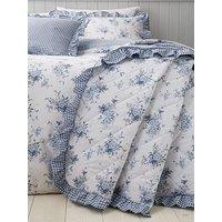 Catherine Lansfield Lucie Floral Bedspread Throw
