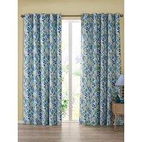 Catherine Lansfield Tilly Floral Eyelet Curtains