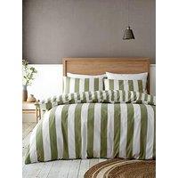 Catherine Lansfield Cove Stripe Duvet Cover Set