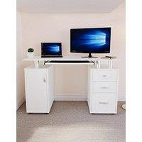 Vida Designs Otley 3 Drawer Computer Desk