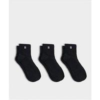 Sweaty Betty Womens Training Essentials Mid 3 Pack - Black