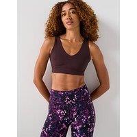 Sweaty Betty Womens Training Ultimate Yoga Voop Bra - Brown