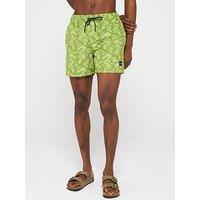 Jack & Jones Maui Dragon Swim Shorts - Woodbine