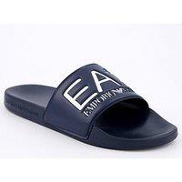 Ea7 Emporio Armani Logo Slider - Navy
