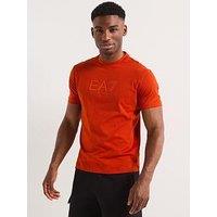 Ea7 Emporio Armani Train Visibility Crew Neck T-Shirt - Red