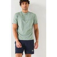 Ea7 Emporio Armani Train Visibility Crew Neck T-Shirt - Light Green