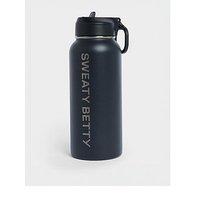 Sweaty Betty Womens Training Keep It Chill Straw Water Bottle 950Ml - Black