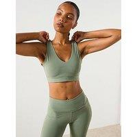 Sweaty Betty Womens Ultimate Yoga Voop Bra - Green