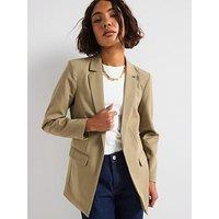 Pieces Oversized Blazer - Green