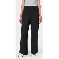 Sweaty Betty Womens Training Modal Wide Leg Trouser - Black