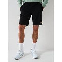 Ea7 Emporio Armani Train Core Id Slim Fit Shorts - Black