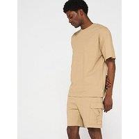 Jack & Jones Osmos T-Shirt Cargo Shorts Set - Coriander