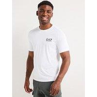 Ea7 Emporio Armani Ventus Crew Neck T-Shirt - White