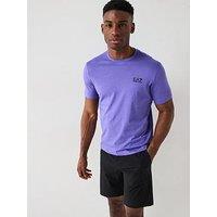 Ea7 Emporio Armani Core Id Crew Neck T-Shirt - Blue